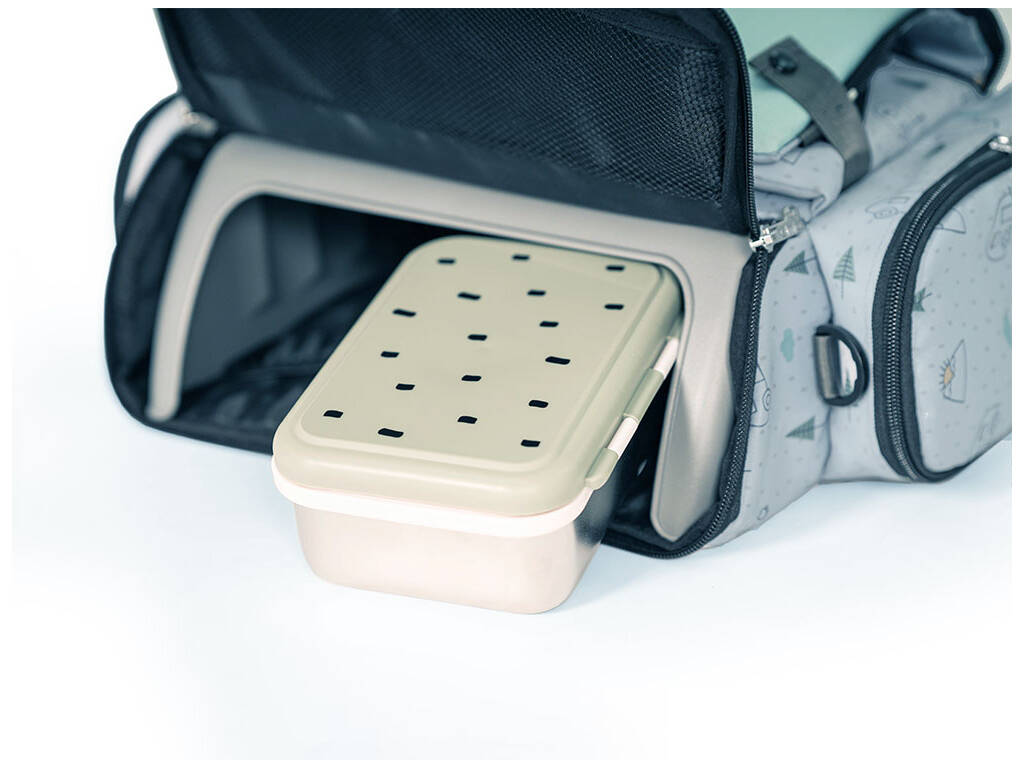 Siège rehausseur pliable et sac à dos Adventure