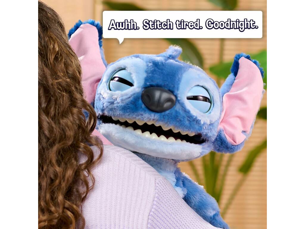 Disney Stitch Interactive Doll Stitch avec Plus de 100 Sons et Réactions 43 cm