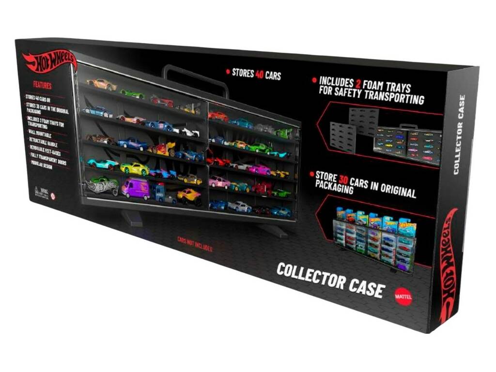 Hot Wheels Mallette présentoir collector pour 40 voitures
