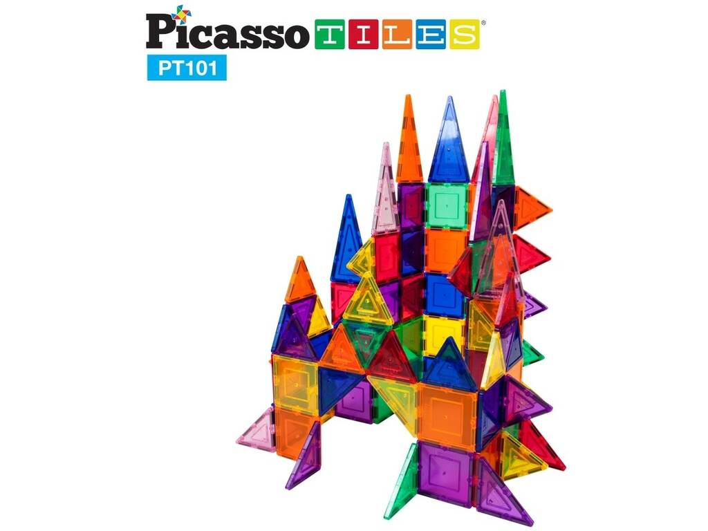 Picasso Tiles Blocs magnétiques 101 pièces