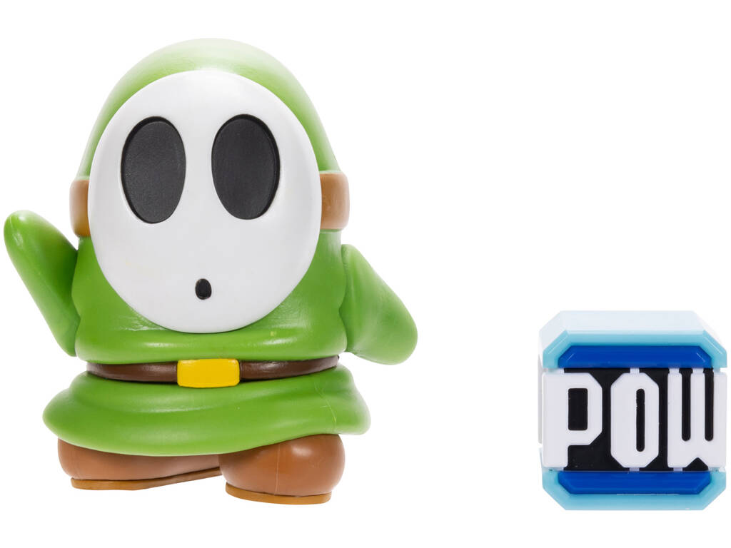 Super Mario Figura de Ação de 10 cm com Acessório