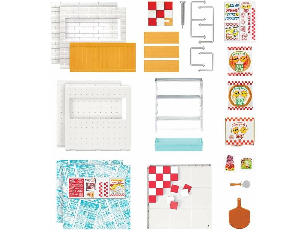 MiniVerse Make It Mini Spaces Set Pizzeria