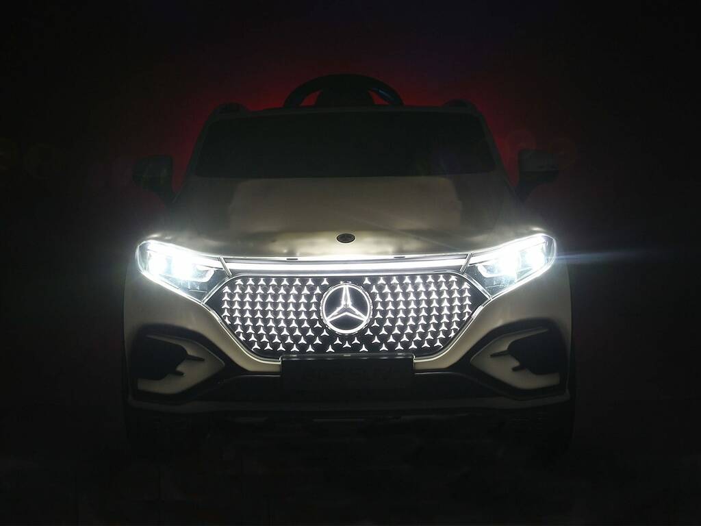 Voiture décapotable Mercedes Benz EQS SUV radiocommandée à piles