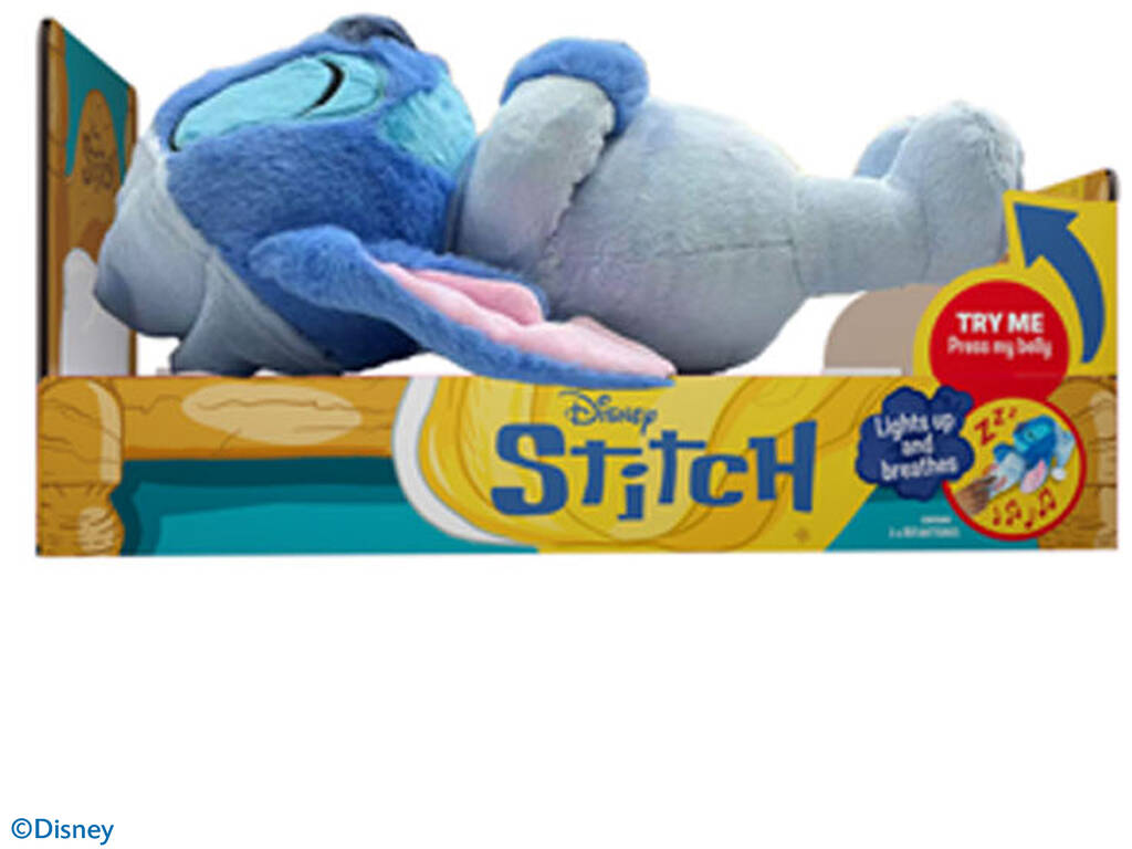 Peluche Disney Stitch Stitch Heure du coucher de 31 cm