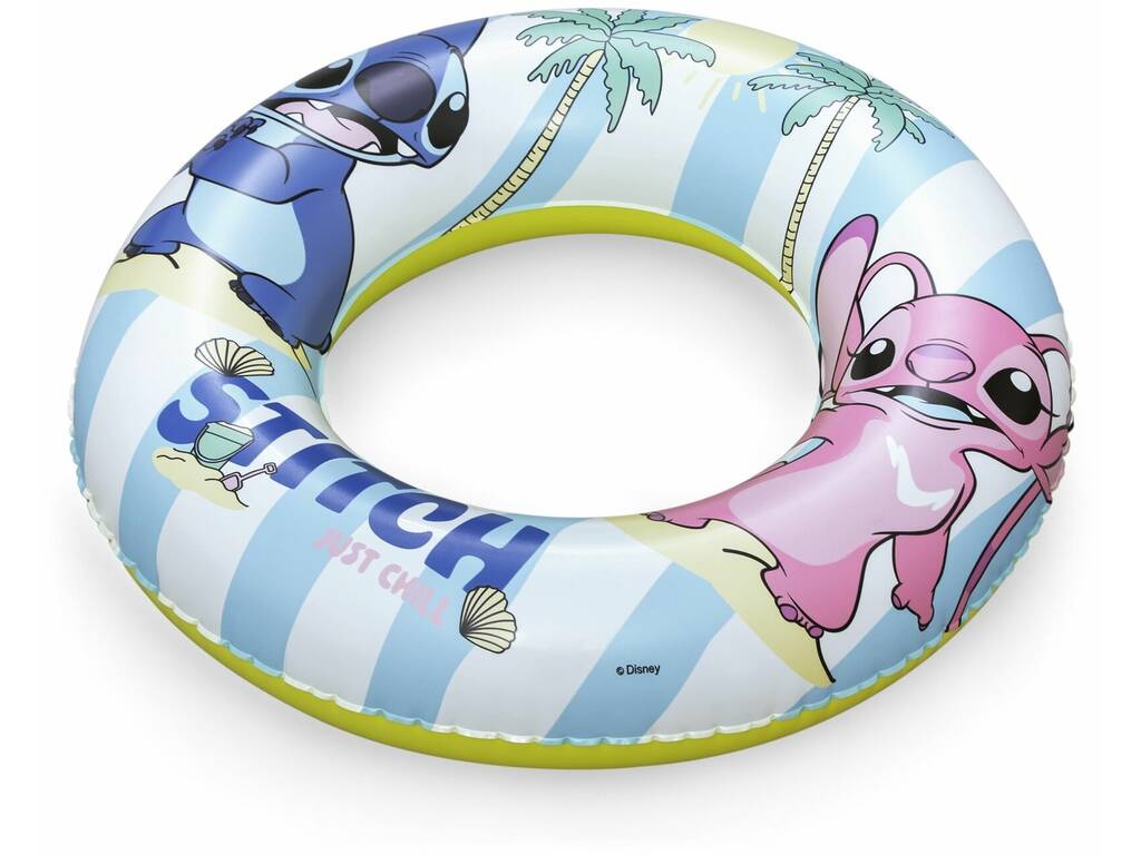 Disney Stitch Flutuador Insuflável de 56 cm Stitch e Angel Bestway 9104U