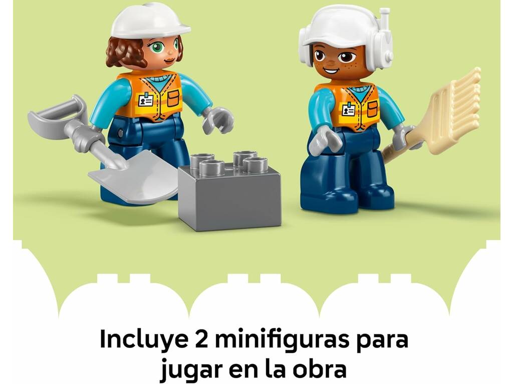 Lego Duplo Obra e Veículos de Construção 3 em 1