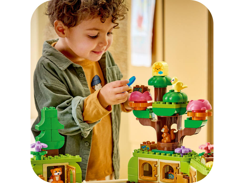 Lego Duplo Bosque de los Descubrimientos con Animales Salvajes