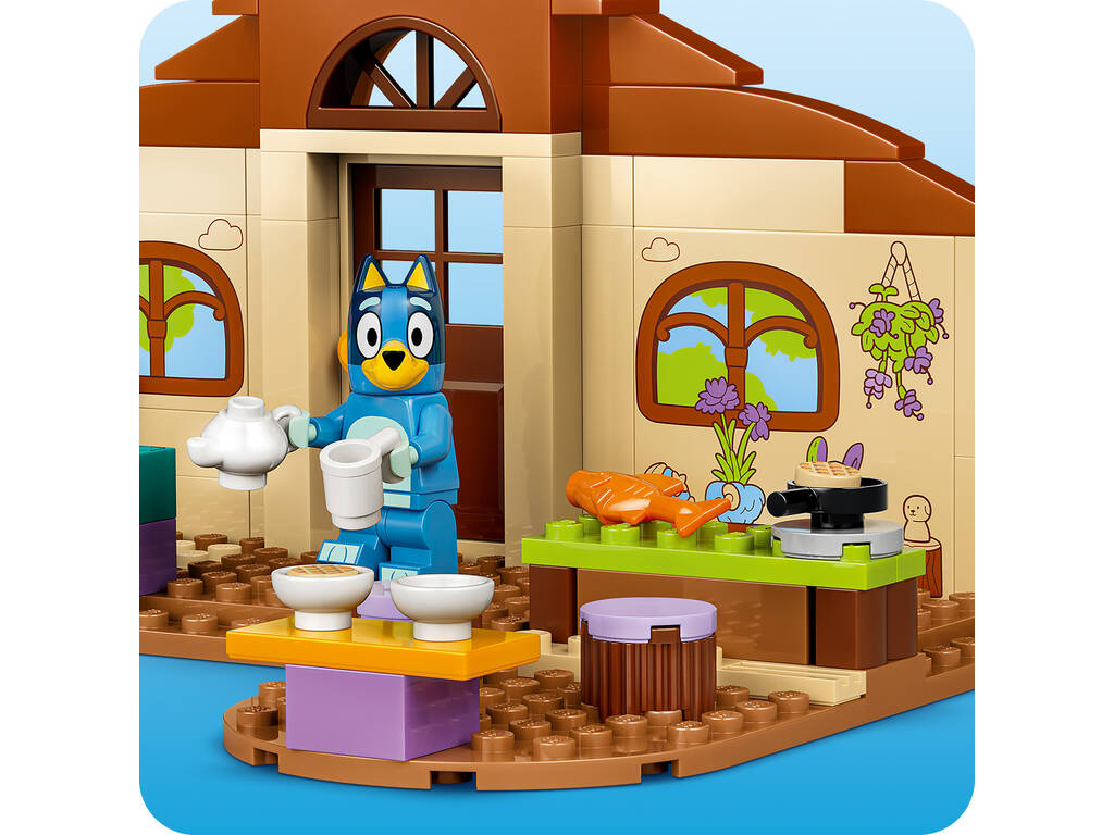 Lego Bluey Escuela con Rusty y Bluey