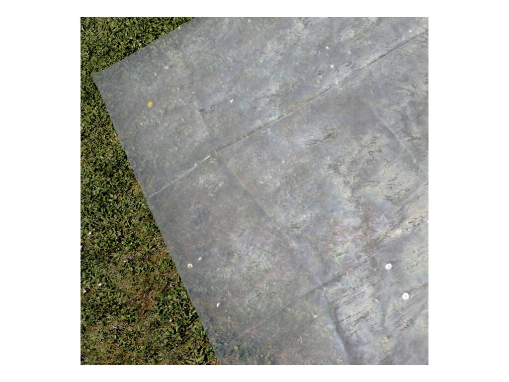 Piscina ovale Aspetto antracite 730 x 375 x 132 cm Gre KITPROV738GY