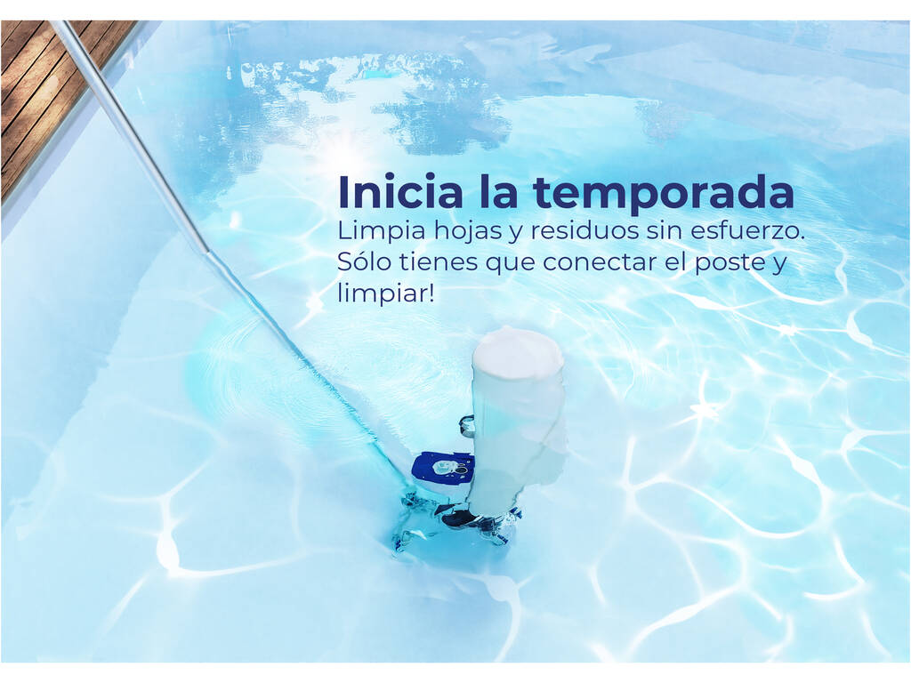 Nettoyeur électrique à batterie Leaf Eater pour piscines et spas Gre LE75