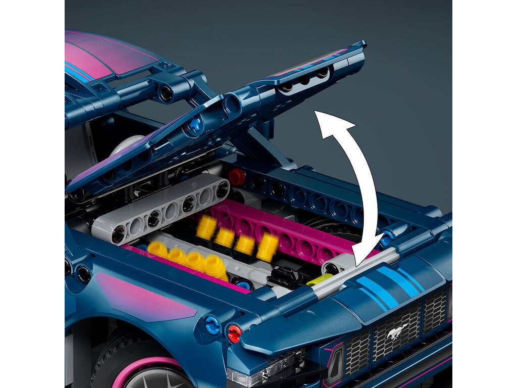 Lego Technic Taller de Tuning: Coche Ford Mustang GT