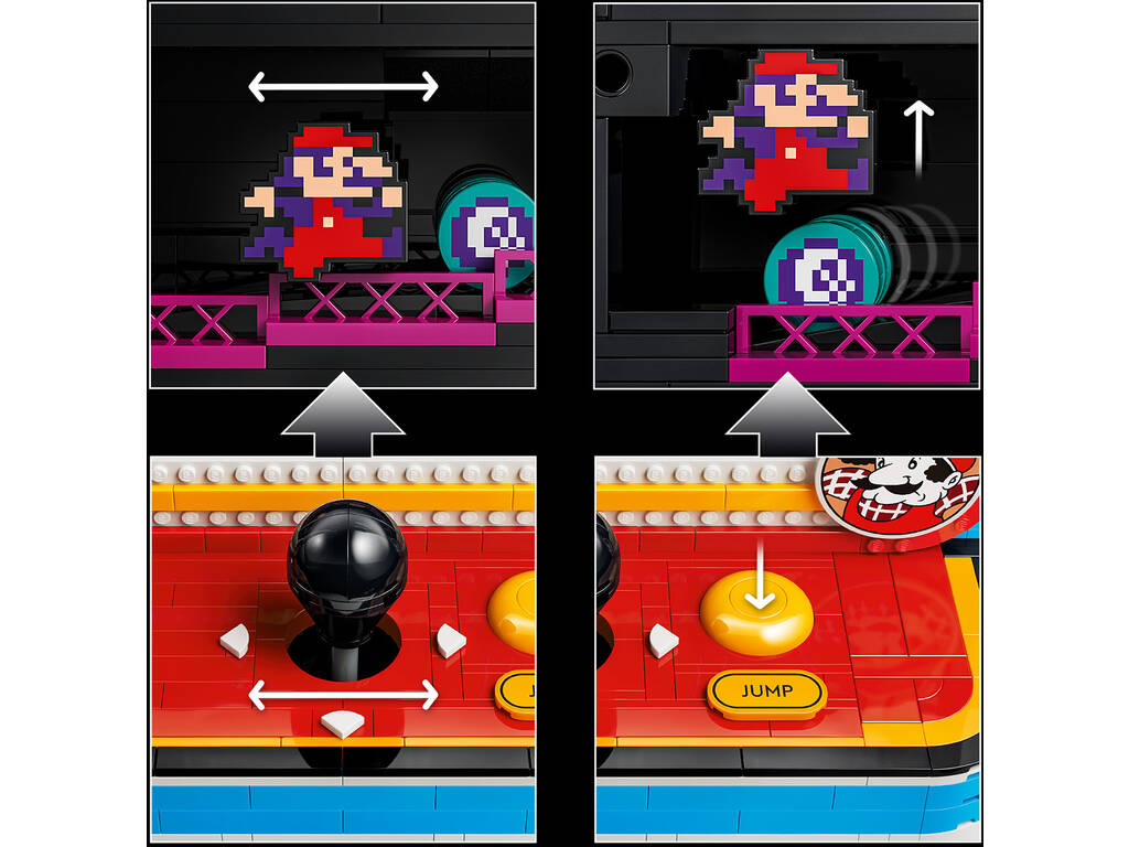 Lego Super Mario Máquina Recreativa de Donkey Kong