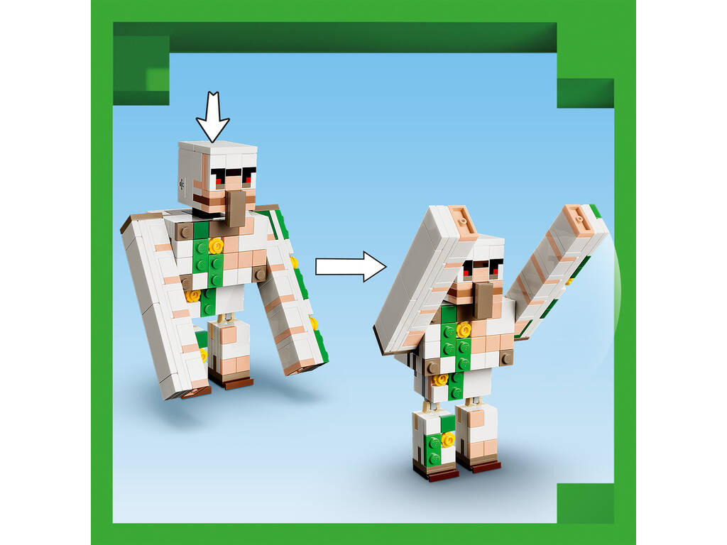 Lego Minecraft Ataque del Jinete Avícola en el Desierto