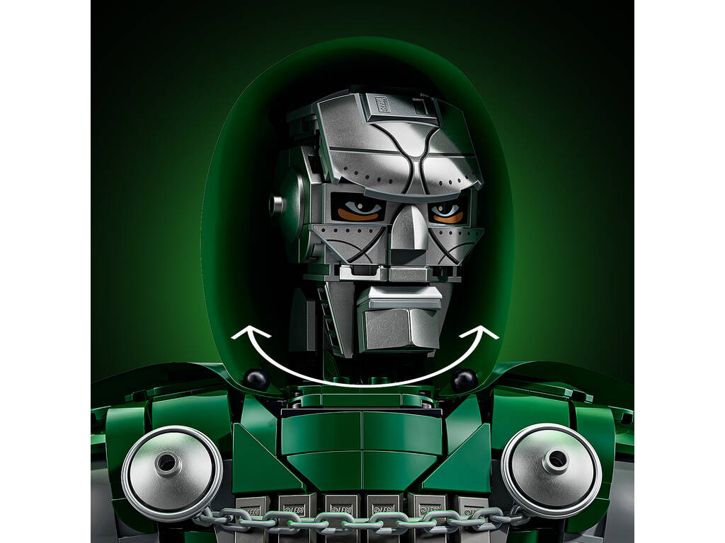 Lego Marvel Busto del Doctor Doom