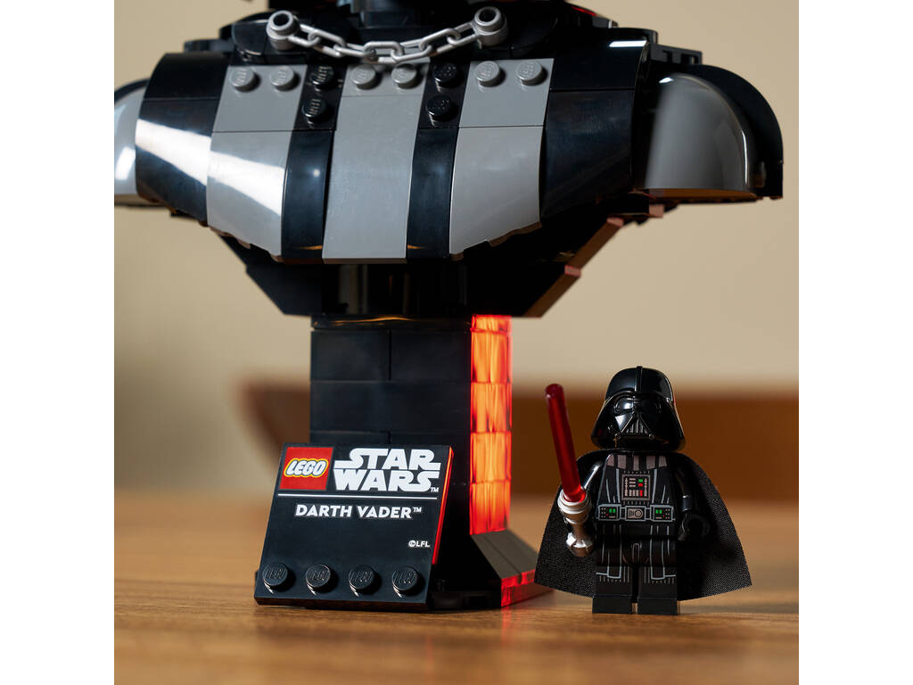 Lego Star Wars Busto de Darth Vader