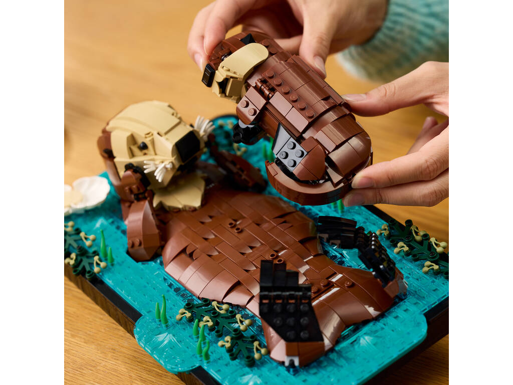 Lego Ideas Nutrias Marinas a Flote