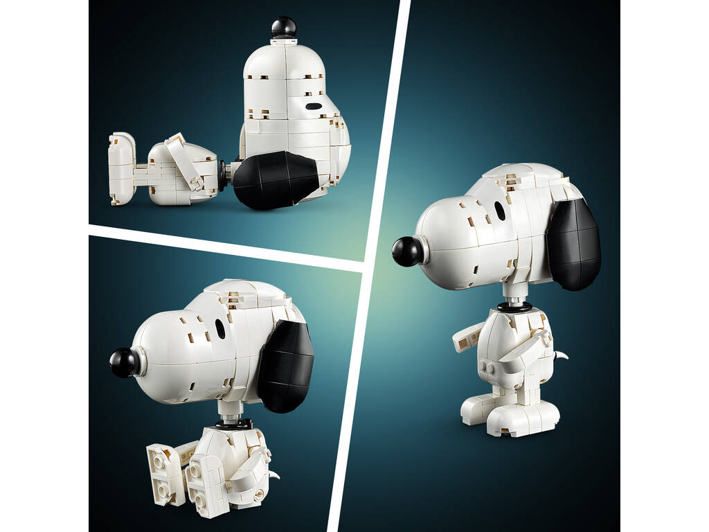 Lego Ideas Peanuts: La Caseta de Snoopy 3 en 1