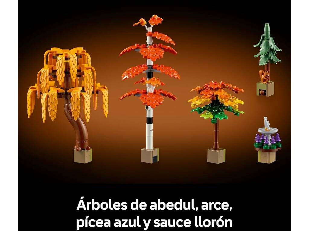 Lego Icons Giardino rurale autunnale