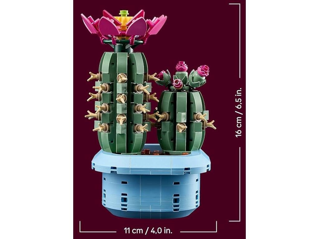 Lego Botanicals Cactus en Fleurs