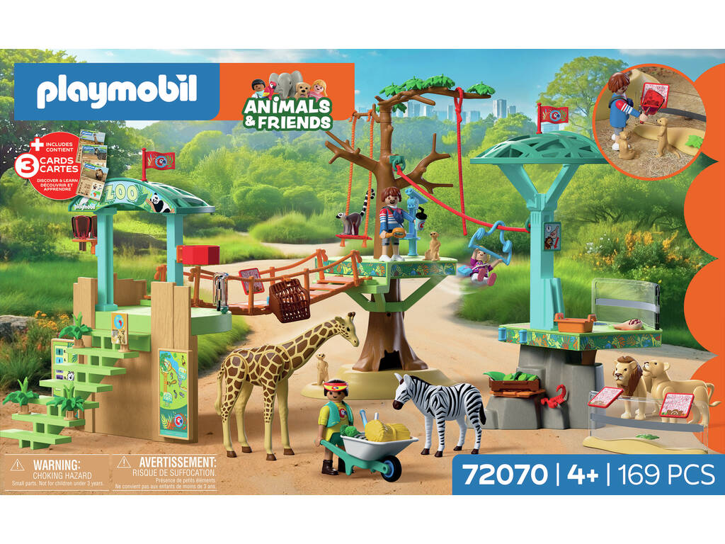 Playmobil Animals & Friends Zoo: Parque de Aventuras