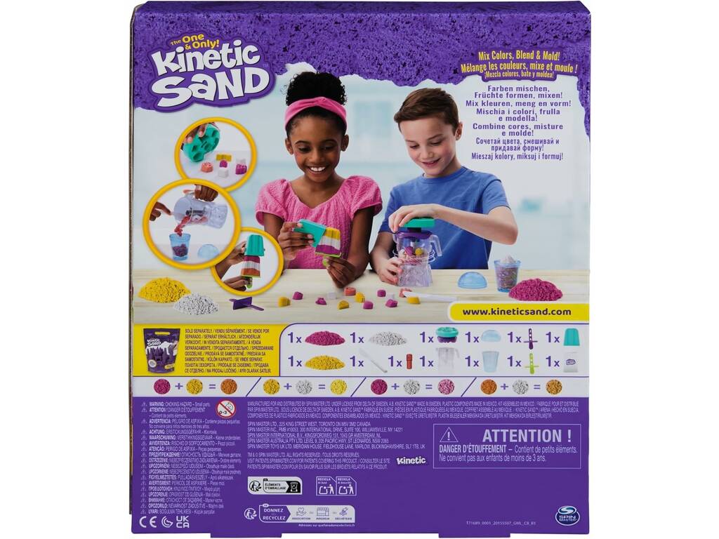 Kinetic Sand Batidora de Smoothies
