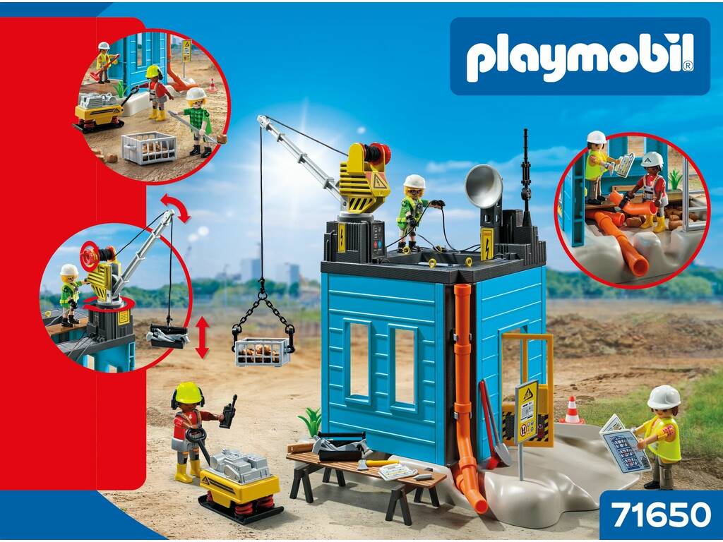 Playmobil Action Heroes Promo Pack Construcción
