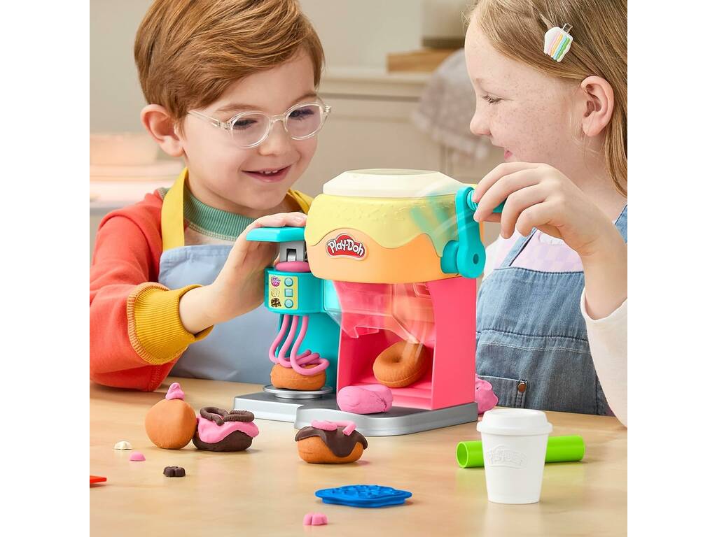 PlayDoh Mi Tienda de Dónuts con Plastilina y Moldes