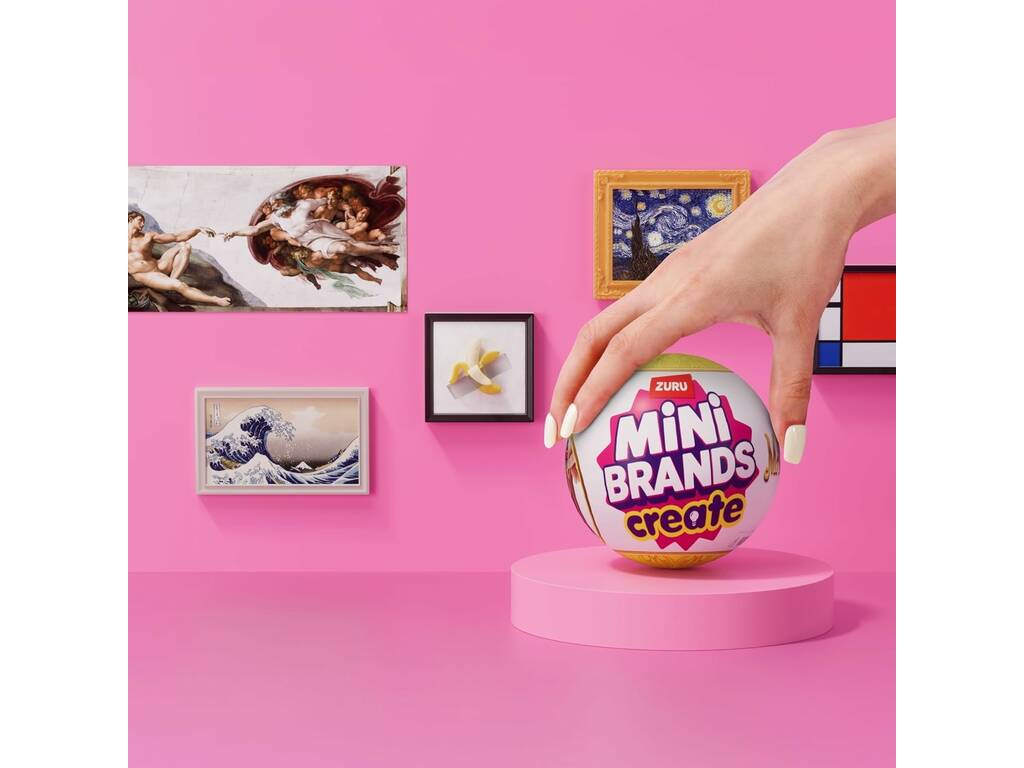 Zuru Mini Brands Create Surprise Ball Masterpieces Mini Art
