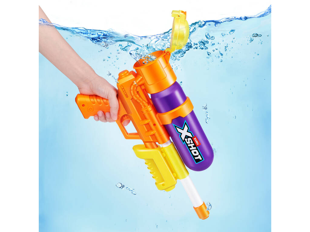 Zuru X-Shot Lanceur d’eau Fast-Fill 80’s Super Splash