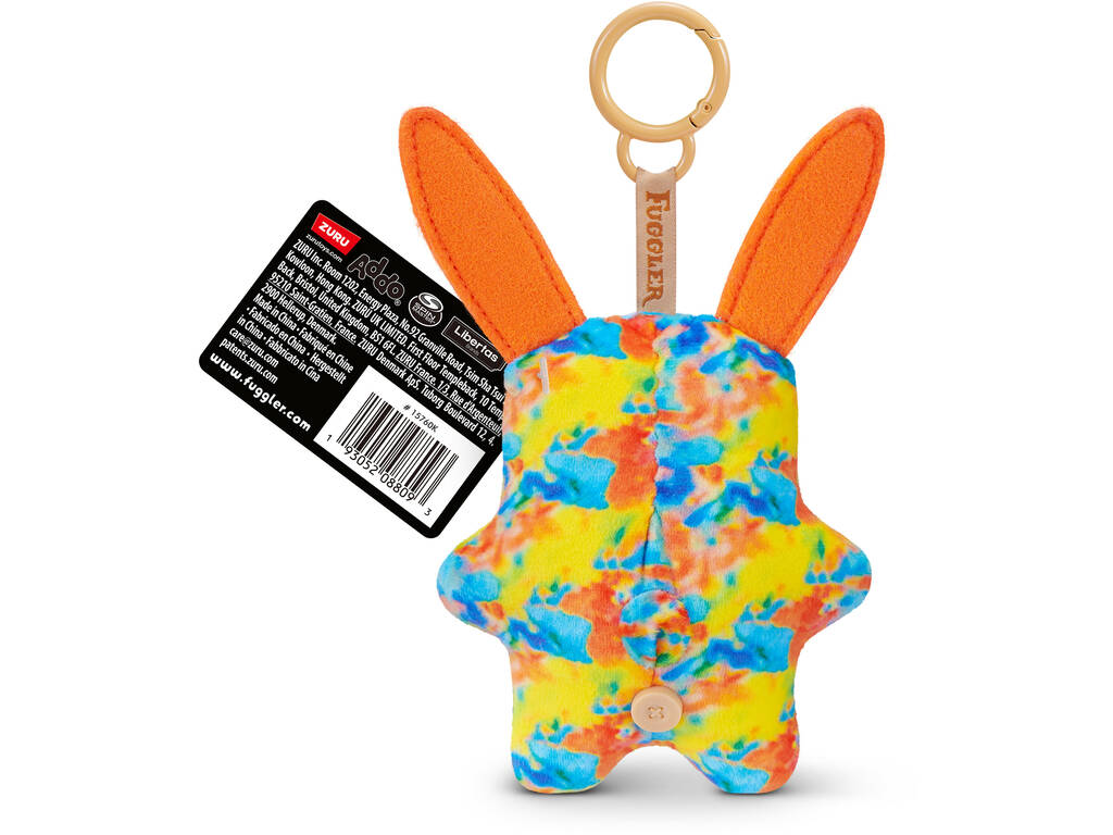 Zuru Fuggler Portachiavi di peluche da 12 cm
