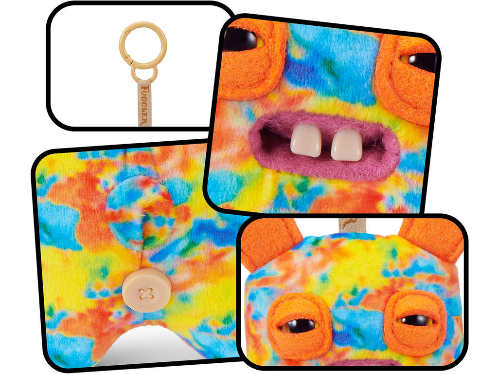 Zuru Fuggler Portachiavi di peluche da 12 cm