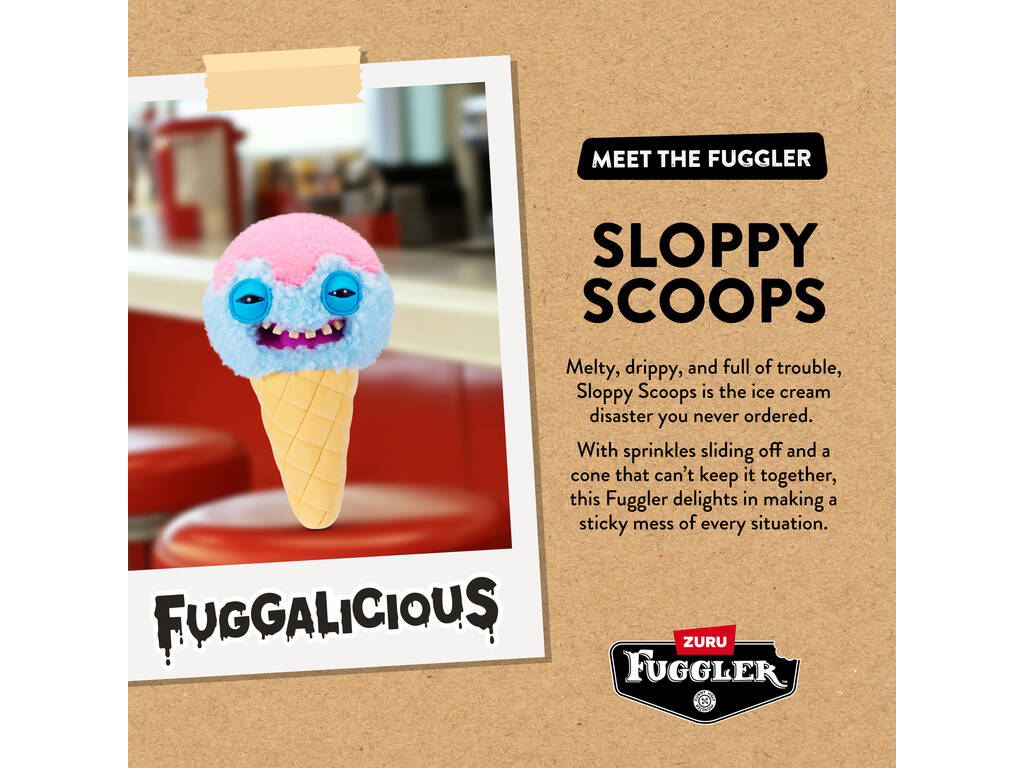 Fuggalicious S1 Peluche Fast Food 22 cm