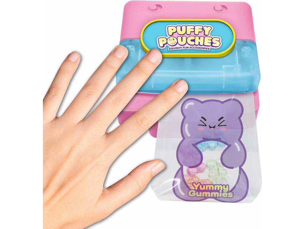 Puffy Pouches Squishy Fun Accesorios Pack Creativo con Laminadora