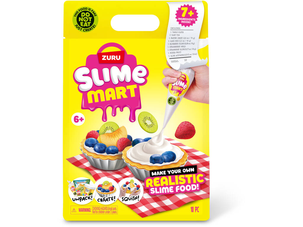 Zuru Slime Mart Pack avec Recette de Dessert à Modeler