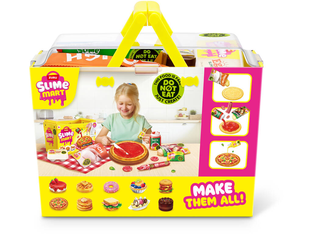 Zuru Slime Mart Panier avec Recette de Nourriture Rapide à Modeler