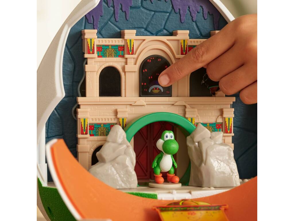 The Super Mario Galaxy Movie Set Huevo de Yoshi de 25 cm con 2 Figuras